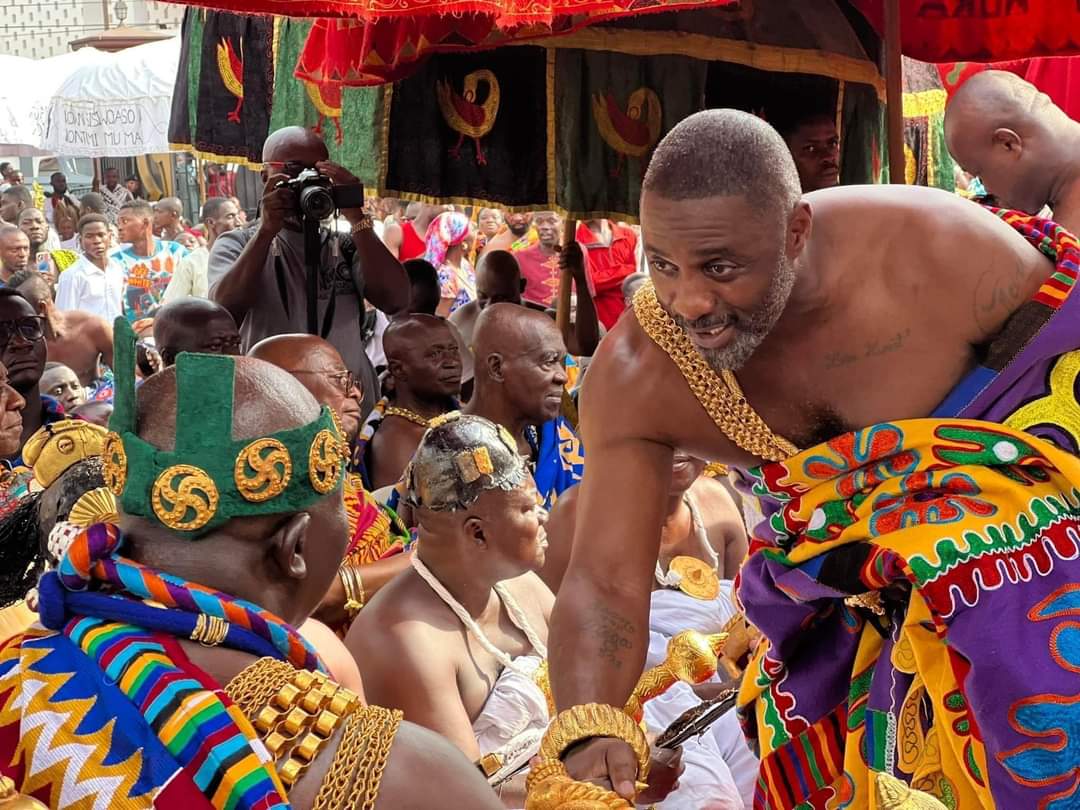 El actor británico Idris Elba reanuda sus proyectos en Ghana