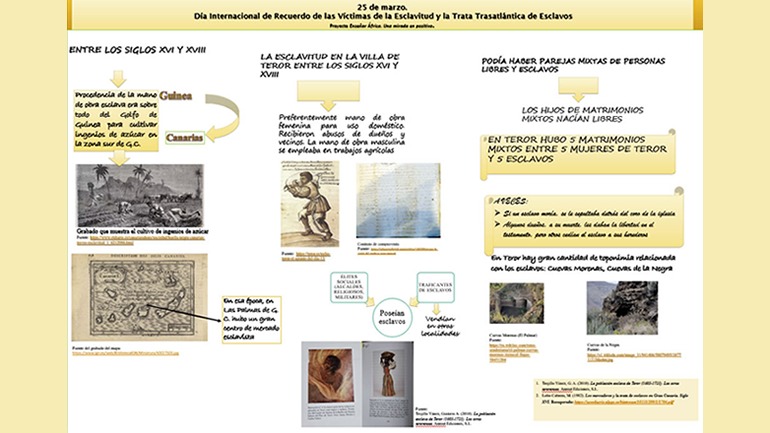 Alumnos de Teror (Gran Canaria) presentaron trabajos en "Enseñar AÁfrica. Una mirada en positivo"