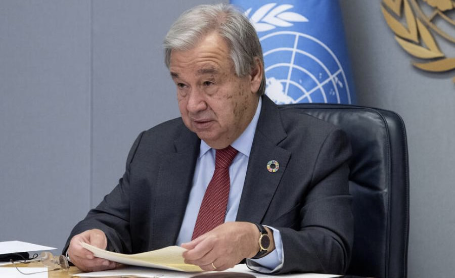 António Guterres, secretario general de Naciones Unidas.