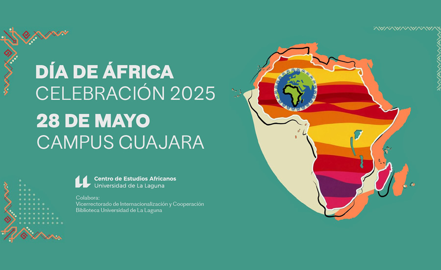 Cartel de los actos del Día de África en la ULL.