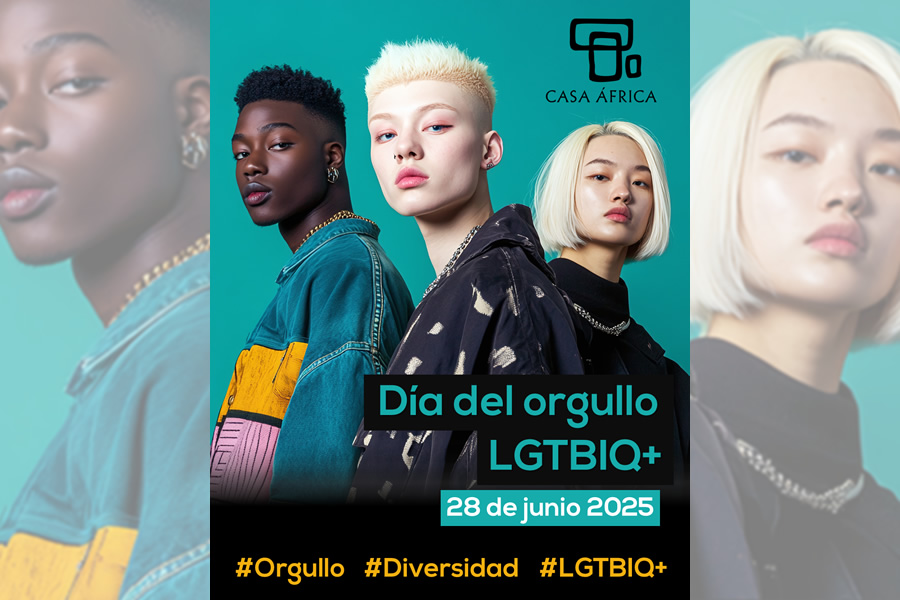 Cartel anunciador de la actividad organizada por Casa África.