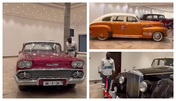 Algunos de los vehículos expuestos en el Despite Automobile Museum.