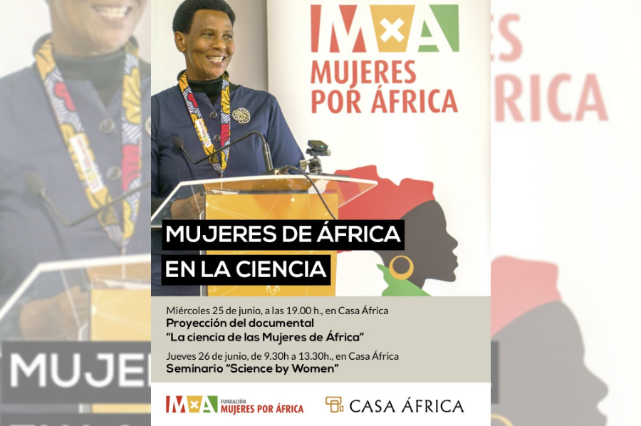 Proyección de un documental y mesa redonda los días 25 y 26 de junio, en el marco de "Mujeres de África en la Ciencia".