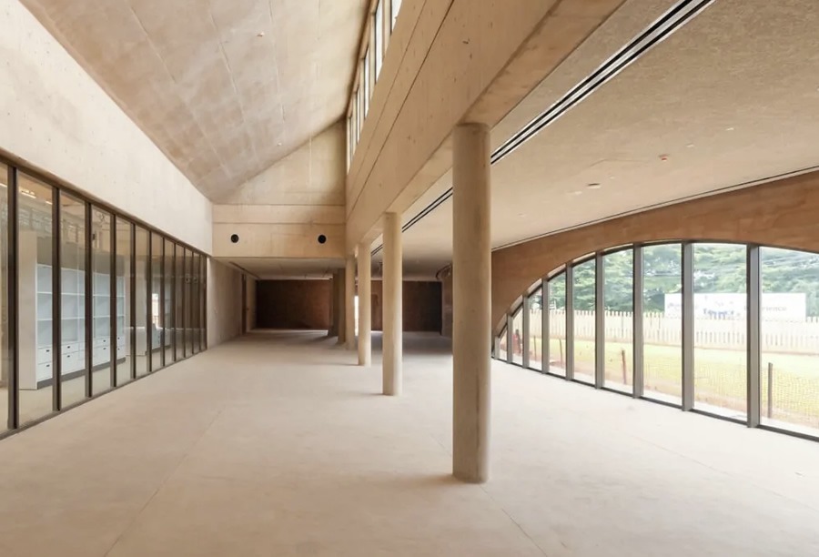 Parte de las nuevas instalaciones del museo que se contruye en Benin City.