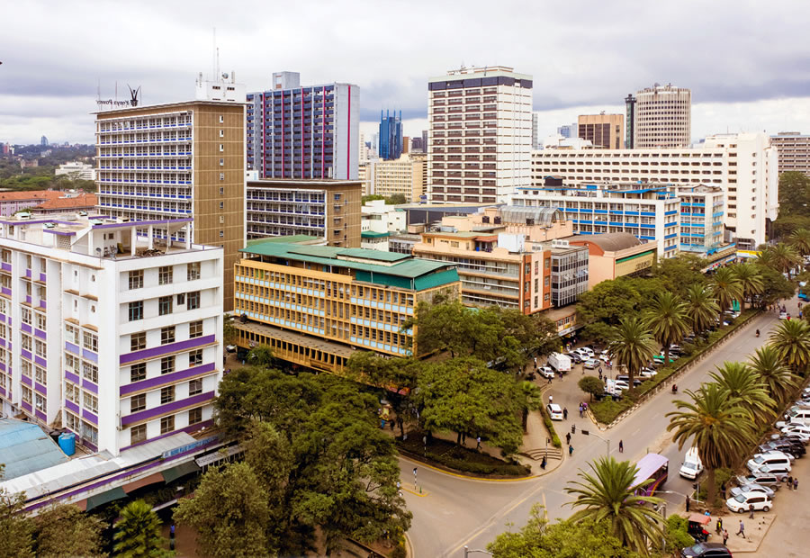 Centro de Nairobi.