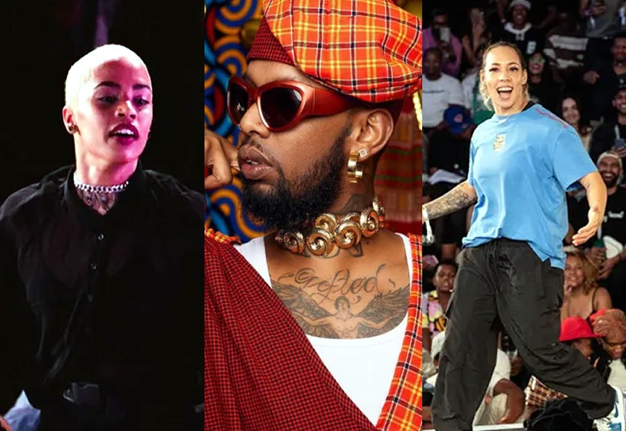 Tarryn Alberts, Litchi Hov y Courtnaé Paul , tres bailarines africanos que pisan fuerte en la escena internacional.