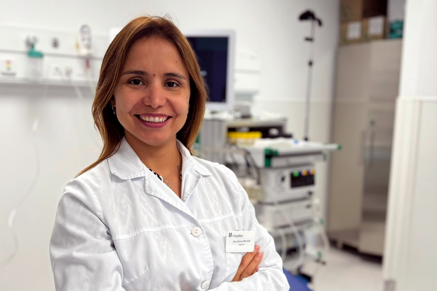 Dra. Eliana Montiel, del Servicio de Aparato Digestivo del Hospital Universitario Hospiten Sur.