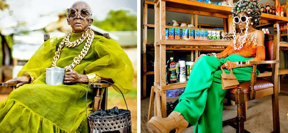 Margret Chola, the grandmother who has become an icon of reinvention.