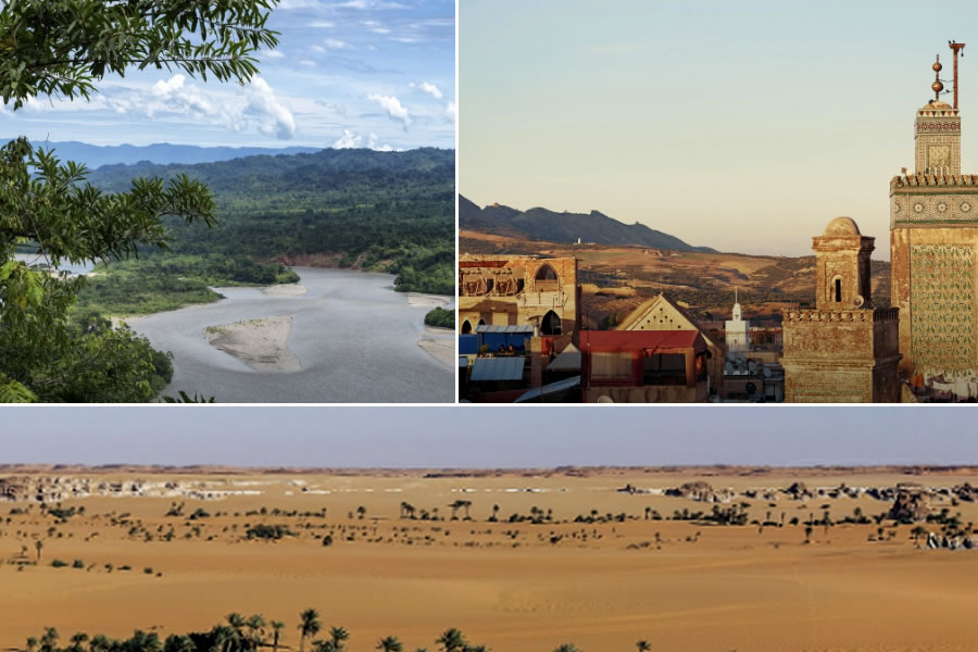 África, lugares y paisajes por descubrir.