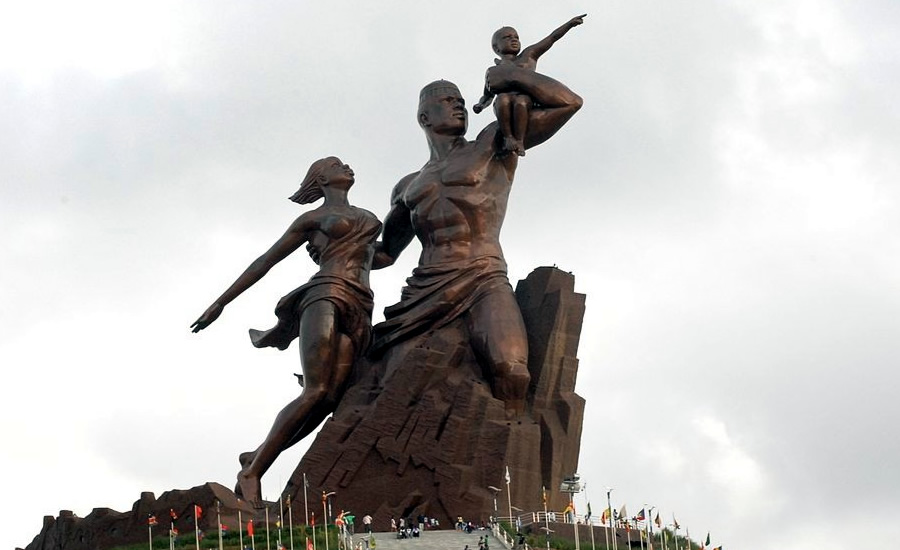 African Renaissance Monument, Dakar.