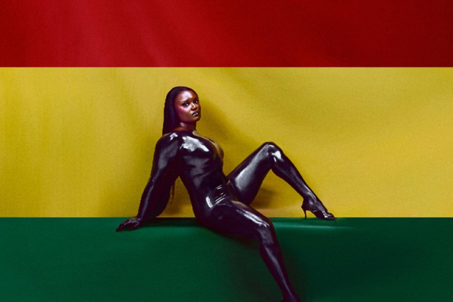The cover of Amaarae's latest production has become a visual phenomenon in New York.