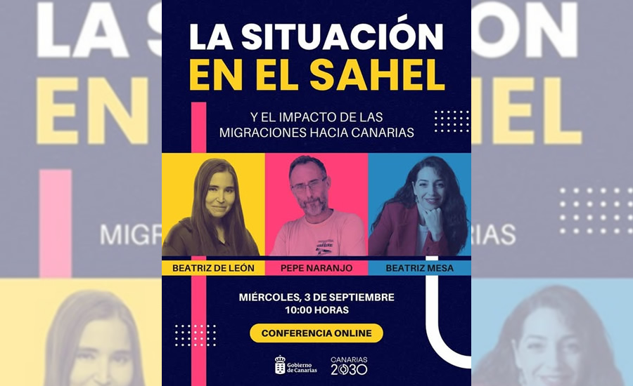 Jornada sobre la situación en el Sahel organizada por el Gobierno de Canarias.