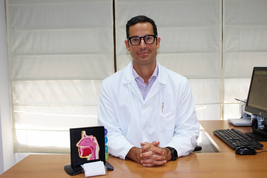 Dr Luciano Sgambatti, especialista en Otorrinolaringología de Hospiten Sur.