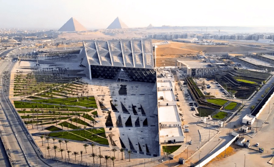 El aeropuerto Sphinx recibirá visitantes del Gran Museo Egipcio a partir de noviembre.