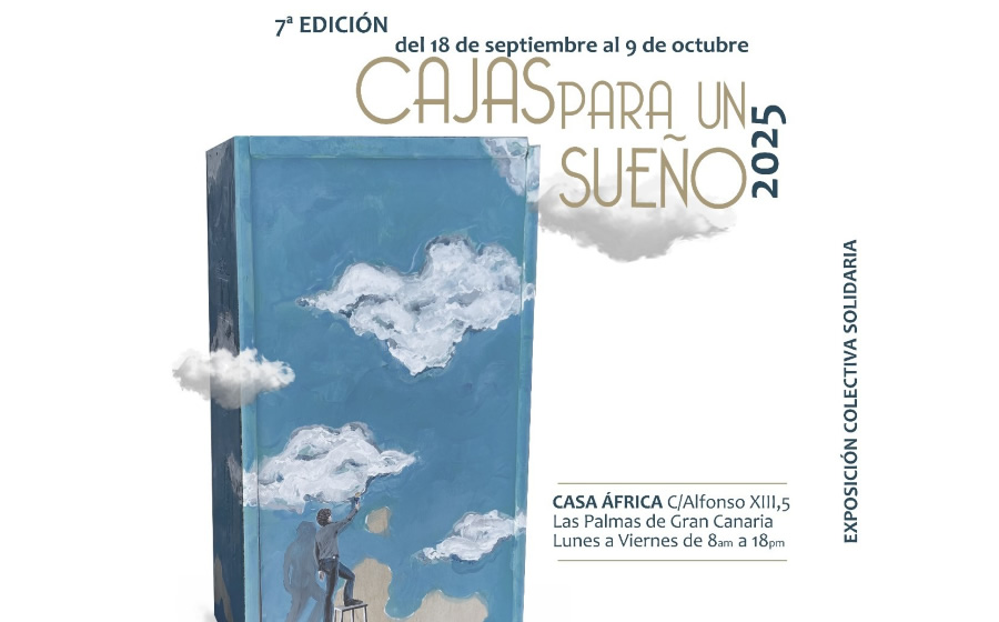 "Cajas para un sueño" podrá visitarse a partir del 18 de septiembre en la sala Guinea Ecuatorial de Casa África.
