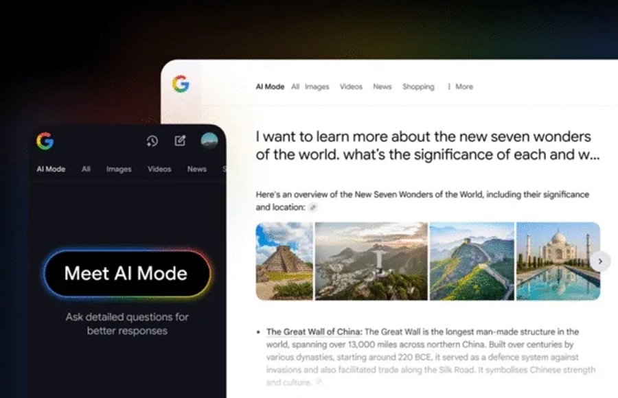 Google ha lanzado el modo AI en Google Search en África.