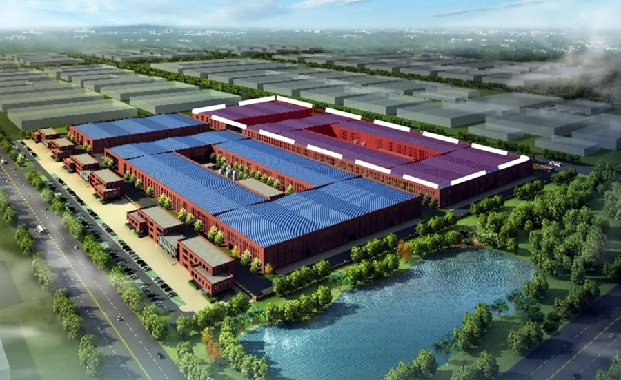 This is what the giant factory of the Chinese company Gotion High-Tech, which is being built in Morocco, will look like.