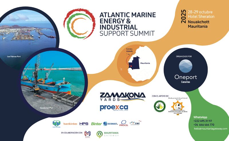 Atlantic Marine, Energy & Industrial Support Summit posibilita numerosas reuniones y conferencias para el desarrollo marítimo, energético, logístico e industrial.