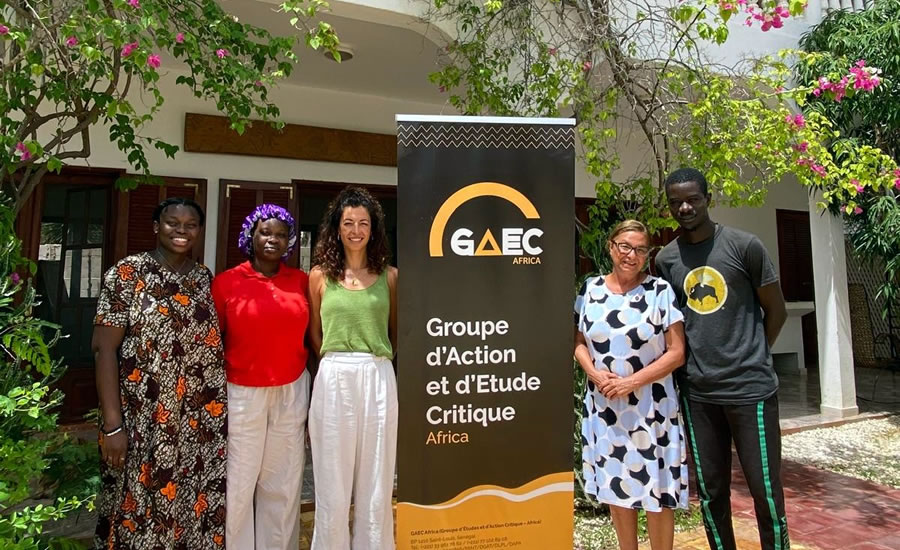Representatives of the Vice-rectorate for Internationalisation and Cooperation of the ULL and the Critical Study and Action Group met in Senegal to look for new ways of collaboration (Photo: ULL).