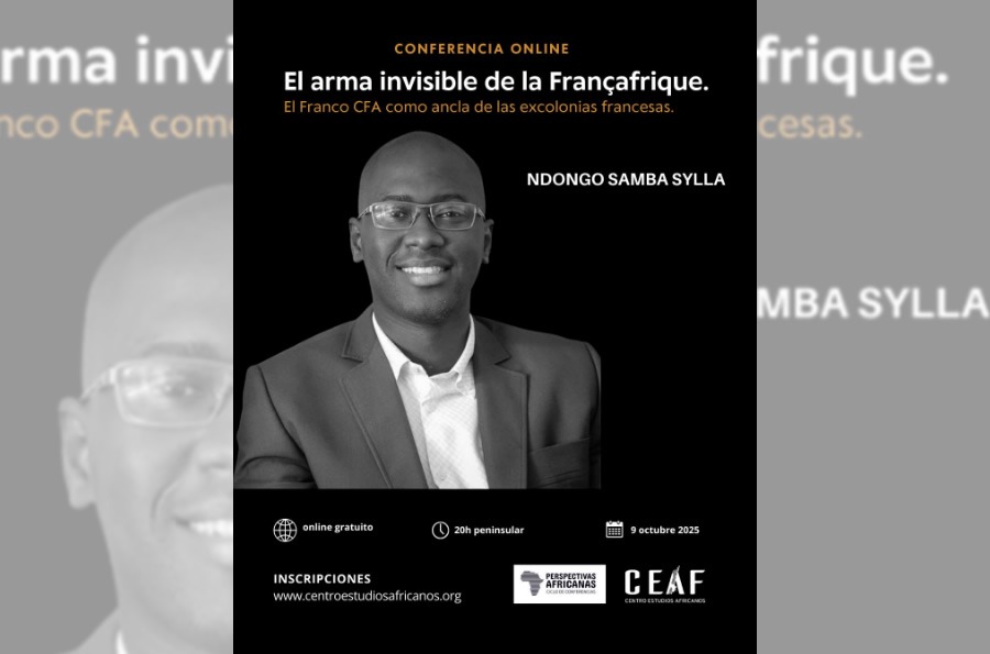 El economista, investigador y ensayista, Ndongo Samba Sylla, ofreció una conferencia dentro del ciclo “Perspectivas Africanas” que organiza el CEAF.