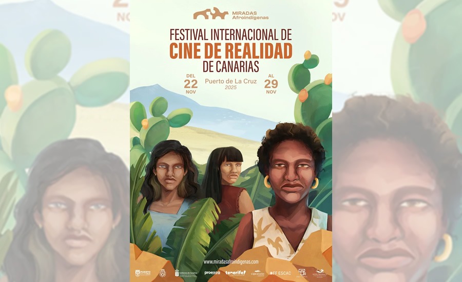 Poster of the festival that will take place from 22 to 29 November in Puerto de la Cruz (Tenerife).