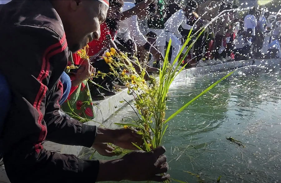 La celebración Irreecha es un día de acción de gracias para el pueblo de Oromo.