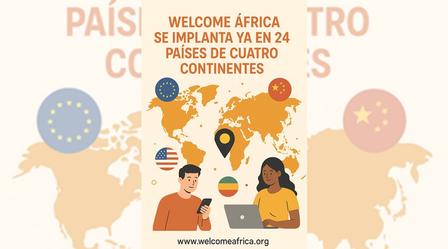 welcomeafrica.org está presente en cuatro continentes, con 42.000 usuarios únicos y más de 2 millones de impactos.