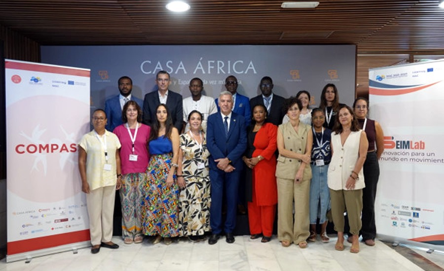 Attendees at the presentation of the SEIMLab project in Las Palmas de Gran Canaria.