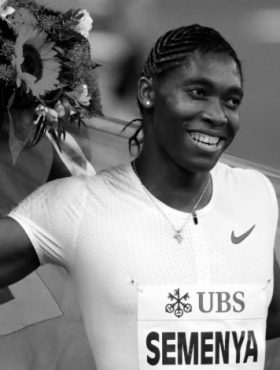 Caster Semenya (Sudáfrica): Atleta y activista por los derechos de las mujeres intersexuales en el deporte.