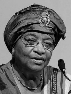 Ellen Johnson Sirleaf (Liberia): Primera mujer presidenta elegida democráticamente en África (2006–2018), Nobel de la Paz.