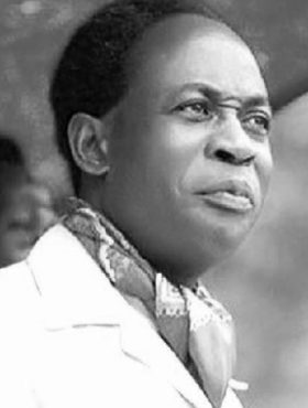 Kwame Nkrumah (Ghana): Padre de la independencia ghanesa y del panafricanismo moderno.